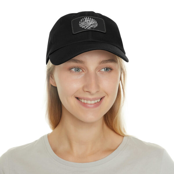 Hat with Leather Patch - Image 17