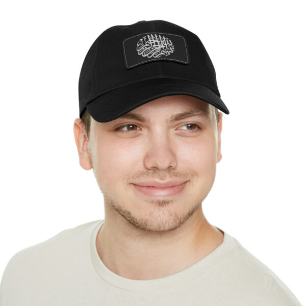 Hat with Leather Patch - Image 18