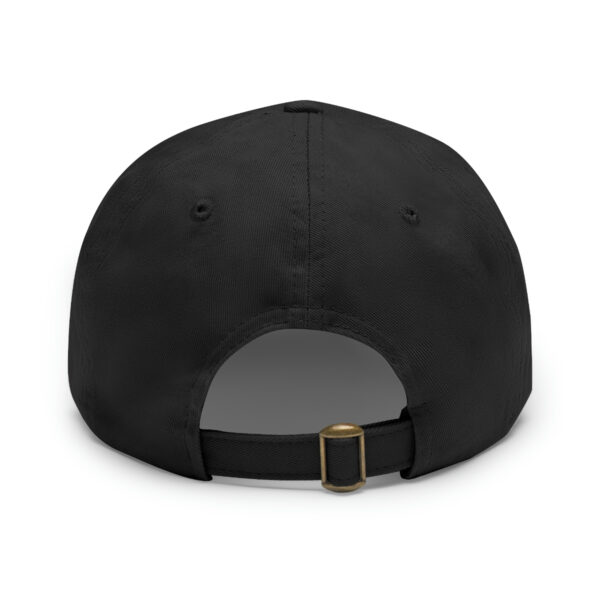 Hat with Leather Patch - Image 4