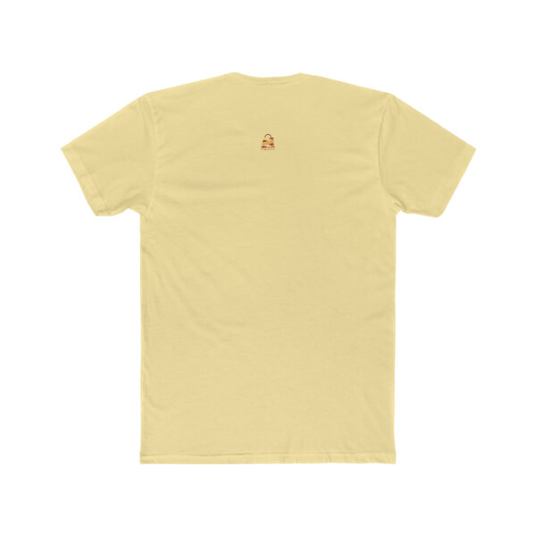 Men's Cotton Tee (color - Solid Banana Cream) - Image 3