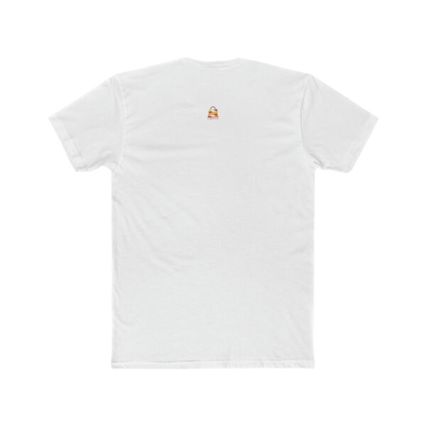 Men's Cotton Tee (color - Solid White) - Image 3