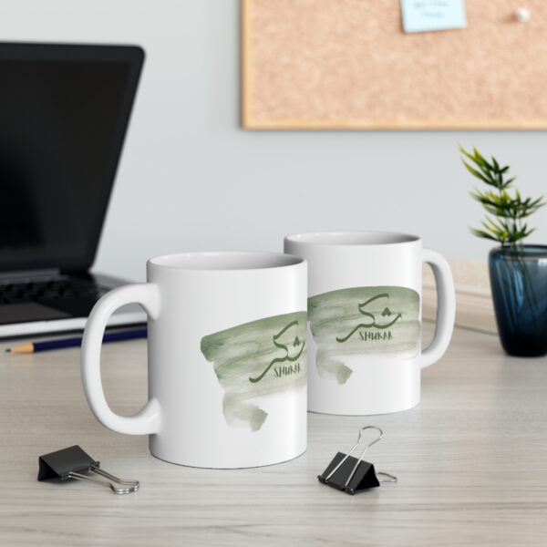 White Ceramic Mug 11oz - Image 4