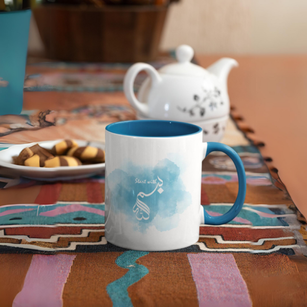 Accent Coffee Mug, 11oz(blue)