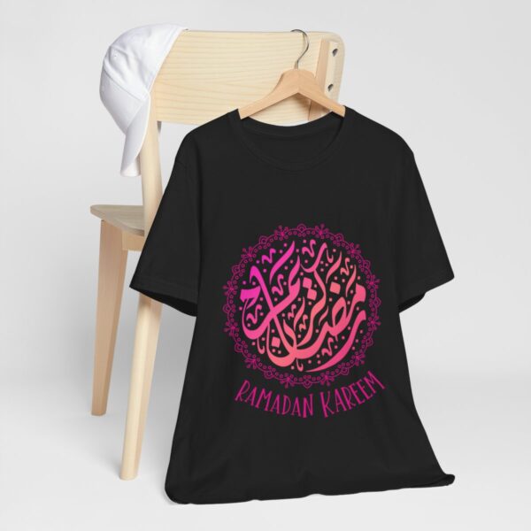 Womens Jersey Short Sleeve Islamic Design Tee (Ramadan Kareem) - Image 7