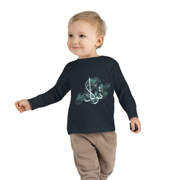 Toddler Long Sleeve Tee (Black) - Image 3