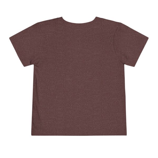 Toddler Short Sleeve Tee (Heather Maroon) - Image 4