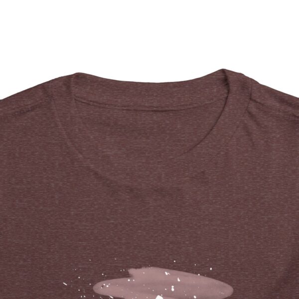 Toddler Short Sleeve Tee (Heather Maroon) - Image 5